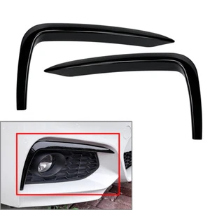 2x Front Bumper Side Splitter Spoiler For BMW 2 Series F22 F23 M Sport 2015-2019 - Imagen 1 de 6