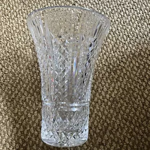 Waterford Crystal Vase 10 inches Tall - Vintage - Picture 1 of 2
