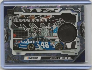 Jimmie Johnson Panini Donruss Burning Rubber Racing NASCAR 2025 #BRM-JJN - Imagen 1 de 2