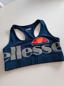 Ellesse, Sport-BH, Größe: S, dunkelblau, Print, Damen #T36 - Bild 1 von 2