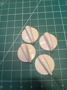 A1. GE Range Regler 4er Set (BISCUIT) WB03T10095 - Bild 1 von 2