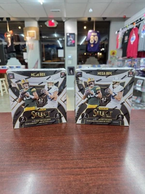 2024 Panini Select NFL Football Sealed Mega Box (LOT OF 2)  - Image 1 of 4