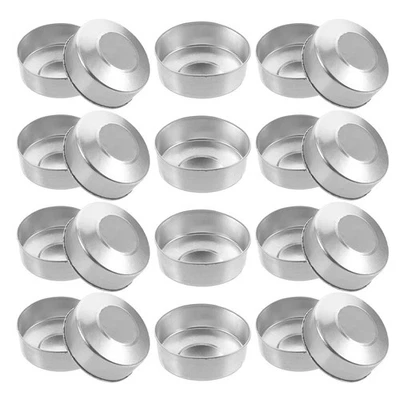  20 Pcs Tazze Portacandele in Alluminio Contenitori Forniture Per Di - Immagine 1 di 4