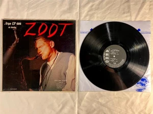 Zoot Sims Quartet~Zoot (1957) US Mono Press Argo LP 608 Deep Groove Black Label - Foto 1 di 5
