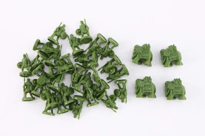 Lote de piezas de repuesto de juego de mesa Risk Godstorm Avalon Hill verde del ejército Foto 1 de 2