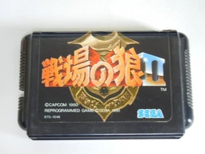 SENJO NO OKAMI II 2 Commando Mega Drive Sega Only Cartridge - Picture 1 of 1