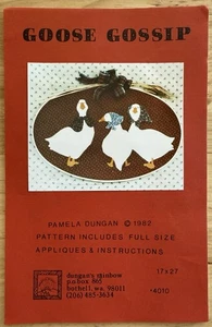 Gänseklatsch Applikation Muster & Anleitung von Dungan’s Rainbow - Bild 1 von 3