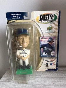 2001 Ichiro Suzuki Upper Deck Playmakers Bobblehead & Card NIP - Picture 1 of 4