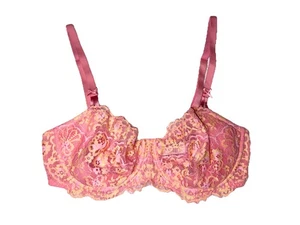 Victoria's Secret Push-up-BH rosa Blumen 36D Dream Angels ohne Polsterung Sehr guter Zustand - Bild 1 von 11