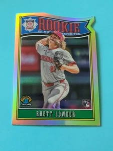 2025 Bowman Rhett Lowder RC #ROY-11 Rookie of the Year Favorites - Free Shipping - Picture 1 of 2