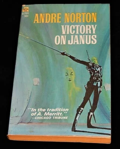 Vintage Paperback, VICTORY ON JANUS: ANDRE NORTON, 1966 Sci-Fi, Fantasy, Novel - Imagen 1 de 4