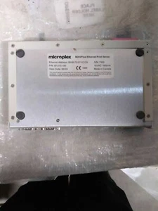 MICROPLEX M202 PLUS ETHERNET PRINT SERVER 97-215-100 UNTESTED AS IS - Picture 1 of 8