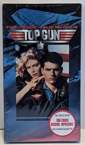 Top Gun VHS Tom Cuise 1996 Brand New Factory Sealed - Picture 1 of 3