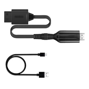 Black USB Cable For HDTV Monitor Display Wii To HDMI Adapter HD 720P/1080P - Picture 1 of 12