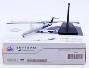 Modellino aereo pressofuso 1:400 JC Wing Garuda Indonesia Bombardier CRJ-1000 PK-GRA - Foto 1 di 14