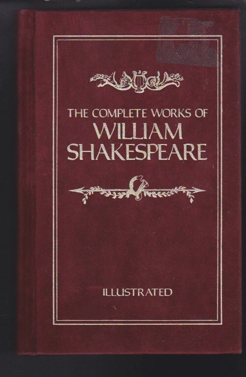 The Complete Works Of William Shakespeare Suede Hardcover 1975 VG Foto 1 de 4