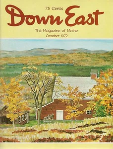 Down East Maine Magazine 1972 October Pink Granite/York/Searsport/Aroostook - Picture 1 of 3