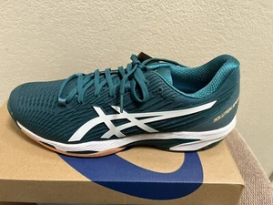 Asics Solution Speed FF 2 NEW 1041A182-300 Velvet Pine White Hard Court HC - Picture 1 of 7