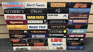 Lot Of 40 VHS Tapes Sci Fi Action Adventure Classics Resellers Dream! $$$ #5 - Picture 1 of 3
