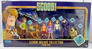 Scoob! Pack de 7 figuras Scooby Doo Deluxe Collection 2020 diversión básica - Imagen 1 de 7