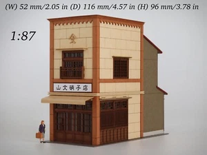 Kit de construcción de arquitectura de valla publicitaria de taller de vidrio Baiodo 1:87 HOn30/HOe/H0e - Imagen 1 de 12