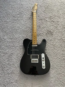 Fender Modern Player Telecaster Plus 2014 HSS Black Transparent Maple Guitar - Picture 1 of 12