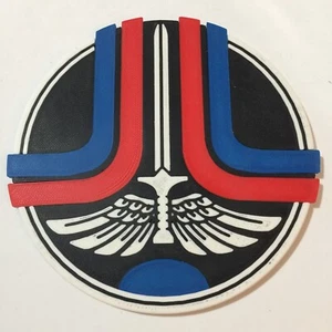 "The Last Starfighter" Starfighter Command Logo Coaster - 3D Printed - Picture 1 of 5