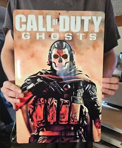 Call of Duty Ghosts 12x18 inch metal poster. - Picture 1 of 4