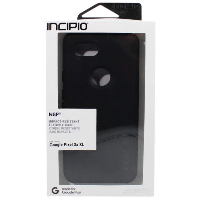 Incipio NGP Impact-Resistant Rugged Case For Google Pixel 3a XL - Black - Image 1 of 2