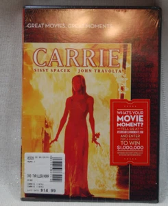 Carrie DVD Horror Movie Special Edition Sissy Spacek John Travolta Sealed New - Foto 1 di 2