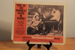 Vintage Lobby Card The Twelve Chairs Mel Brooks Ron Moody Frank Langella - Picture 1 of 1