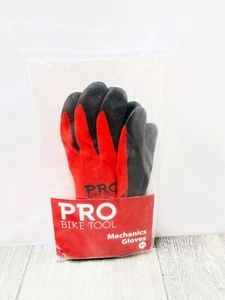 PRO BIKE TOOL Guantes Mecánicos Bicicleta, Rojo/Negro Talla XL - Imagen 1 de 9