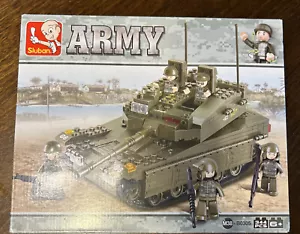 Sluban Army M38-B0305 Tank "Merkava" 6+ Buildings Blocks Set - Picture 1 of 2