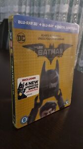 The Lego Batman Movie - 2x Disc Steelbook 3D + 2D NEW/OVP