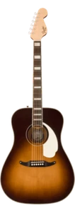 Fender King Vintage Dreadnought Size All Solid Acoustic Electric Guitar w/Case - Picture 1 of 9