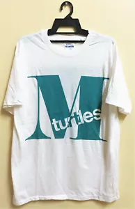 VINTAGE THE MOCK TURTLES INDIE ROCK TOUR CONCERT T-SHIRT MADCHESTER BRITPOP - Picture 1 of 3