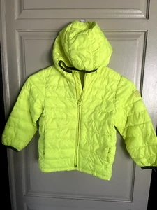 GAP kids 4T green puffy coat - Picture 1 of 7