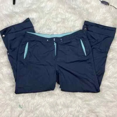 Pantalones deportivos azules forrados de malla cortavientos estilo años 90 Oleg Cassini Sport Foto 1 de 4