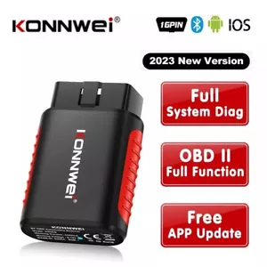 KONNWEI KDIAG Bluetooth 5.0 OBD2 Diagnosegerät Kompatibel mit iPhone und Android - Picture 1 of 18