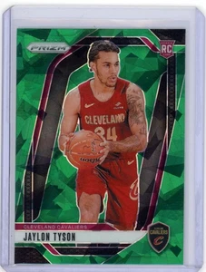 Jaylon Tyson 2024-25 Prizm Green Ice #228 Cal Cavaliers radiocontrol novato - Imagen 1 de 2