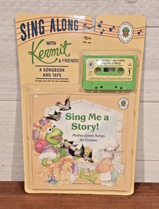 Vintage Sing Along with Kermit & Friends A Song Book and Tape - Sing Me A Story - Bild 1 von 9