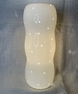 IKEA Dämsta Porzellan Lampe weiß H30cm - Picture 1 of 5
