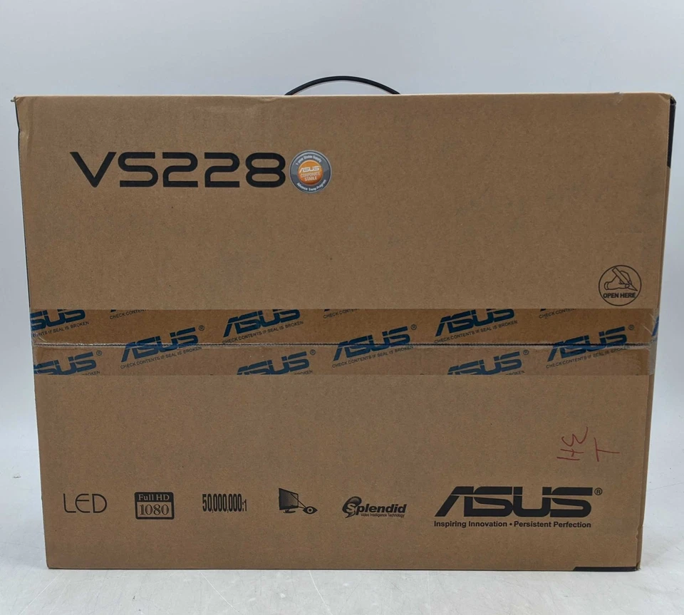 ASUS VS228 21.5" 1080p Monitor 75Hz LED 5ms HIPMV32KBCU1HC - Image 1 of 4