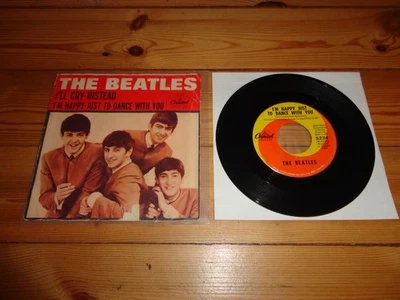 Beatles  I``ll cry instead + I``m happy just to dance  USA  Press 5234  Lennon - Bild 1 von 2