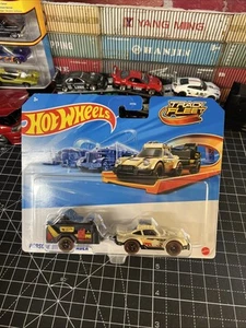 New Hot Wheels Track Fleet PORSCHE 911 OFF-ROADER 2pc Set - Picture 1 of 6