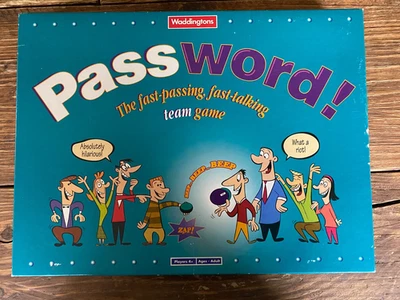 Password Board Game by Waddingtons - 1995 - Very Rare Vintage Game Complete Xmas - Image 1 of 4