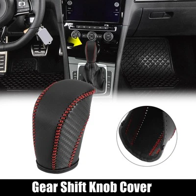 Gear Shift Knob Cover for Volkswagen Jetta Tiguan 11-2019 Passat Beetle 12-19 - Image 1 of 4
