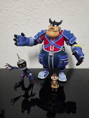 Juego de figuras Disney Kingdom Hearts Soldier Pete Chip Dale Diamond Select 2018 LEER Foto 1 de 3