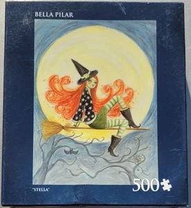 2012 Bella Pilar Halloween Puzzle-Stella die Hexe-500 Teile-NEU/versiegelt! - Bild 1 von 7