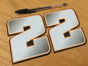 Sam Lowes Race Número 22 - (Grande) - VENDEDOR DEL REINO UNIDO - Imagen 1 de 1